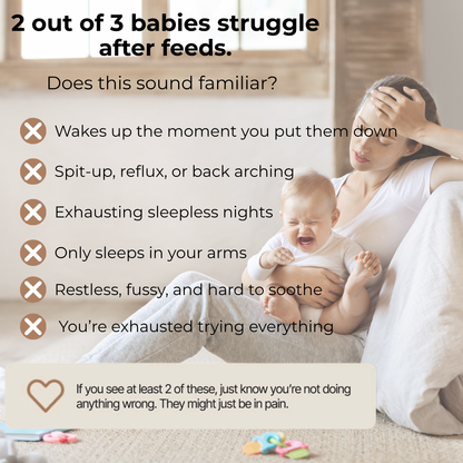 Sanrova CalmNest™ - For Reflux, Colic & Better Sleep