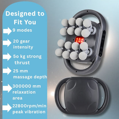 “Sanrova PulsePro™ – 16-Head Deep Relief Massager”